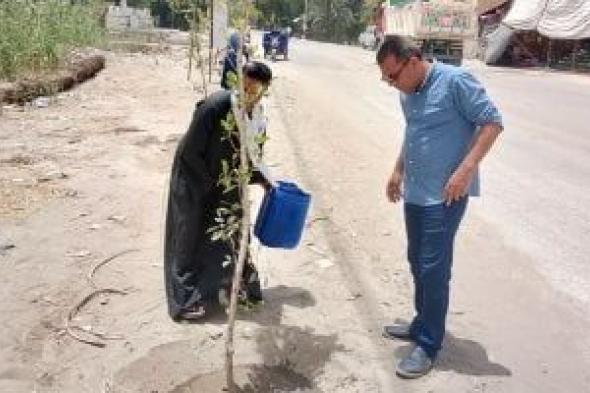 محافظ أسيوط: تشجير مداخل القرى والطرق الرئيسية في ساحل سليم