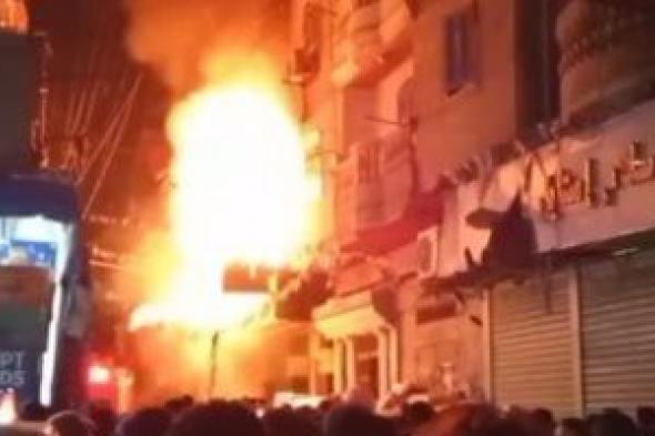 السيطرة على حريق محل مفروشات فى الإسكندرية دون إصابات