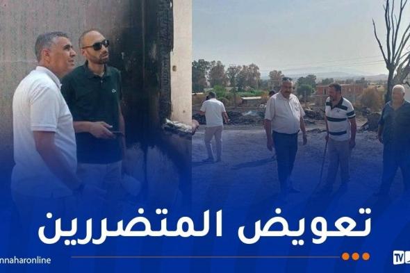 تنصيب اللجان الولائية المكلفة بدراسة وتقييم الأضرار والخسائر الناجمة عن الحرائق