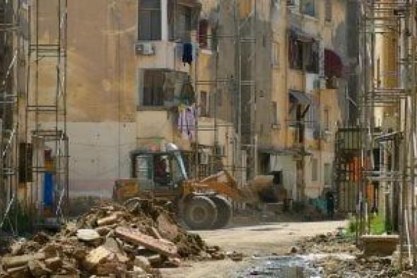 110 عمارات بالمنطقة الخامسة في حى المناخ ببورسعيد على موعد مع التطوير.. صور